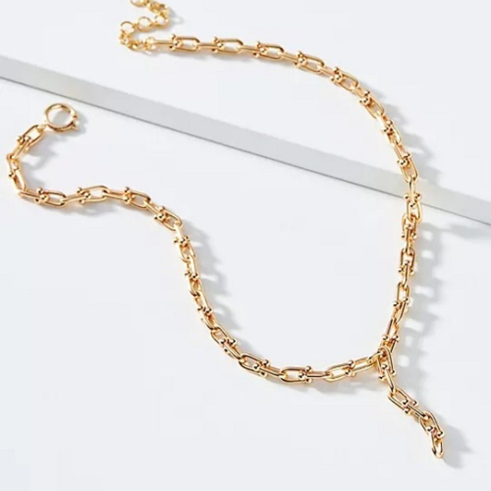 Anthropologie Lariat Necklace NWT